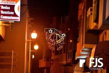 Telde se pone en modo navideño con el encendido de sus luces/Francisco Javier Santana.